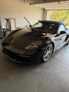 Luxury car with System X ceramic coating in Springdale AR